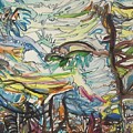 Abstract Sky and Landscape